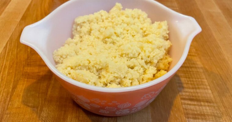 Simple and Delicious Parmesan Couscous